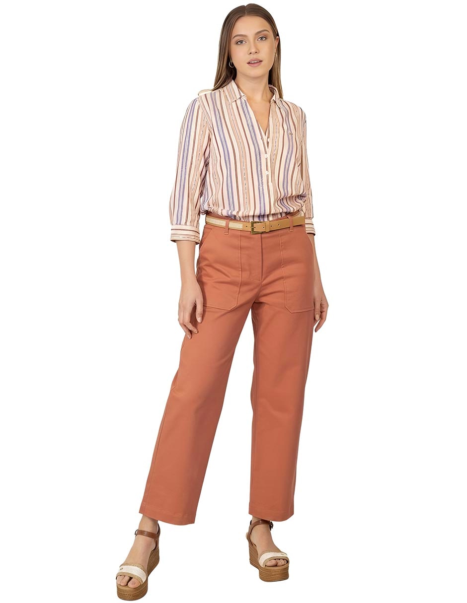 Pantalón regular para mujer 3