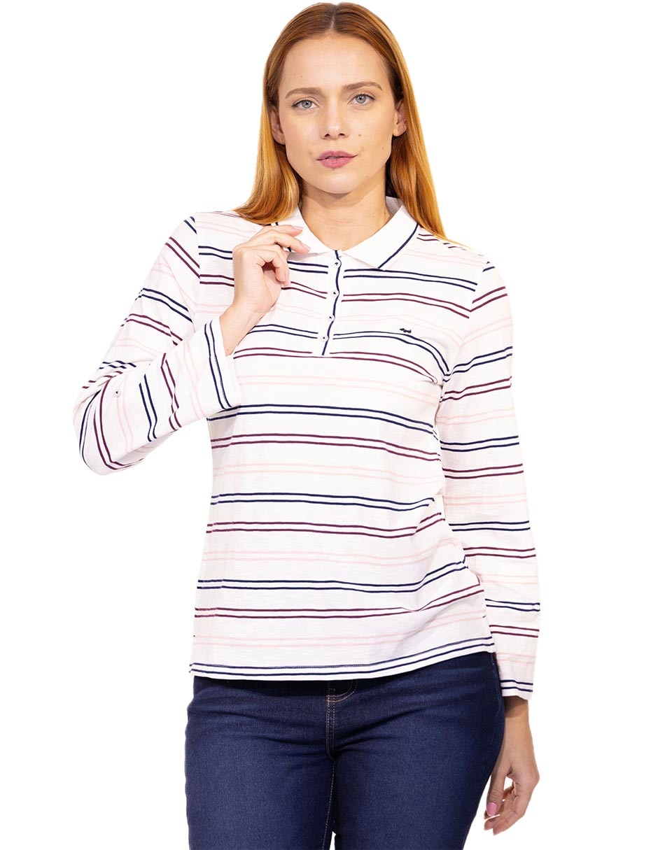 Playera tipo polo para mujer Playera tipo polo para mujer
