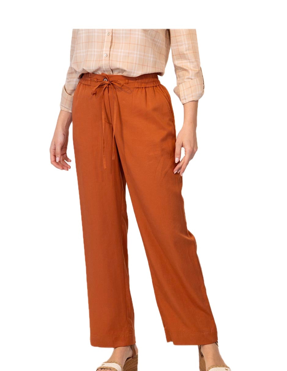 Pantalón regular para mujer
