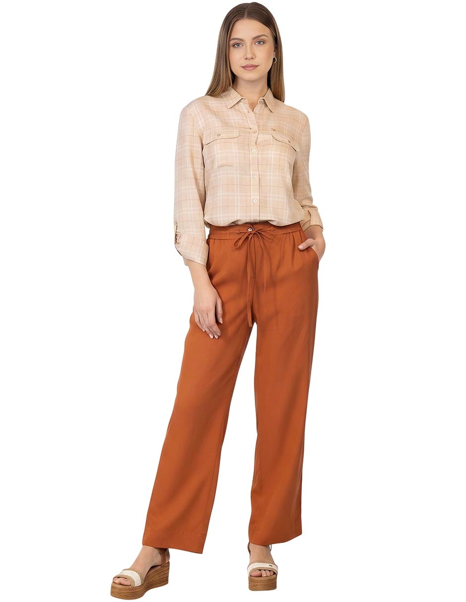Pantalón regular para mujer 4