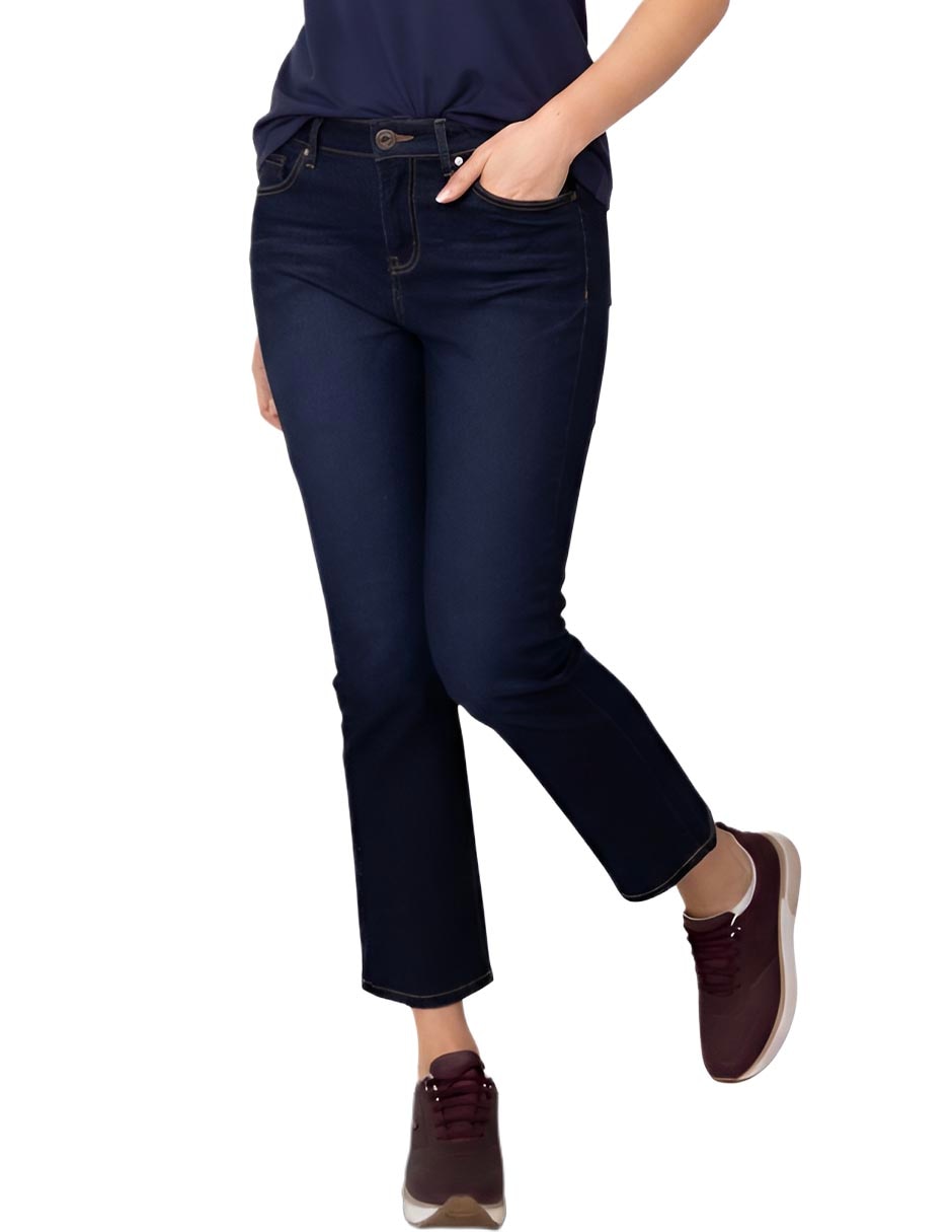 Jeans straight a la cadera para mujer Jeans straight a la cadera para mujer