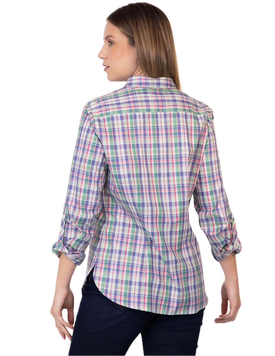 Blusa manga larga para mujer 4