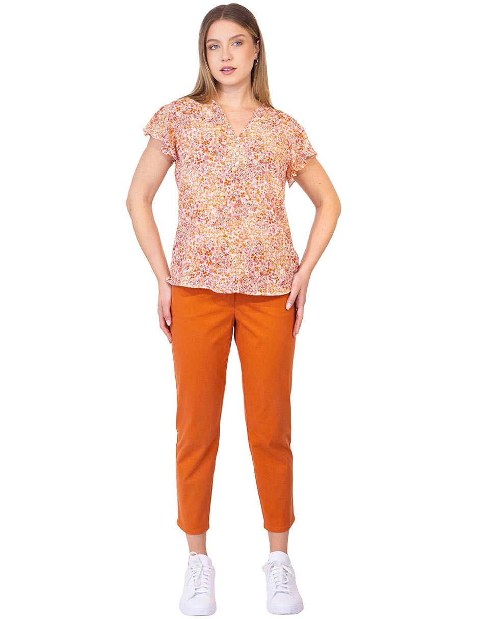 Blusa Ferrioni manga corta para mujer