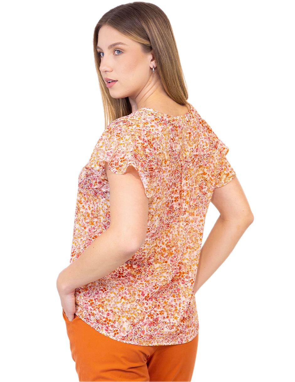 Blusa Ferrioni manga corta para mujer