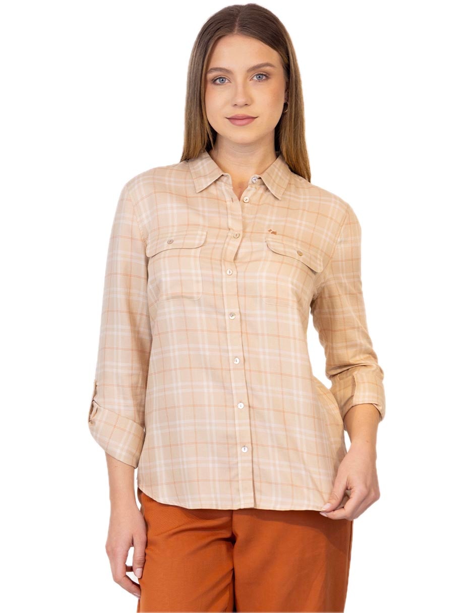Blusa I manga larga para mujer Blusa I manga larga para mujer