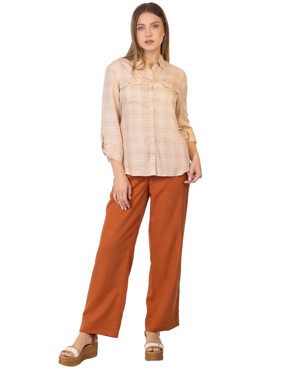 Blusa I manga larga para mujer 2