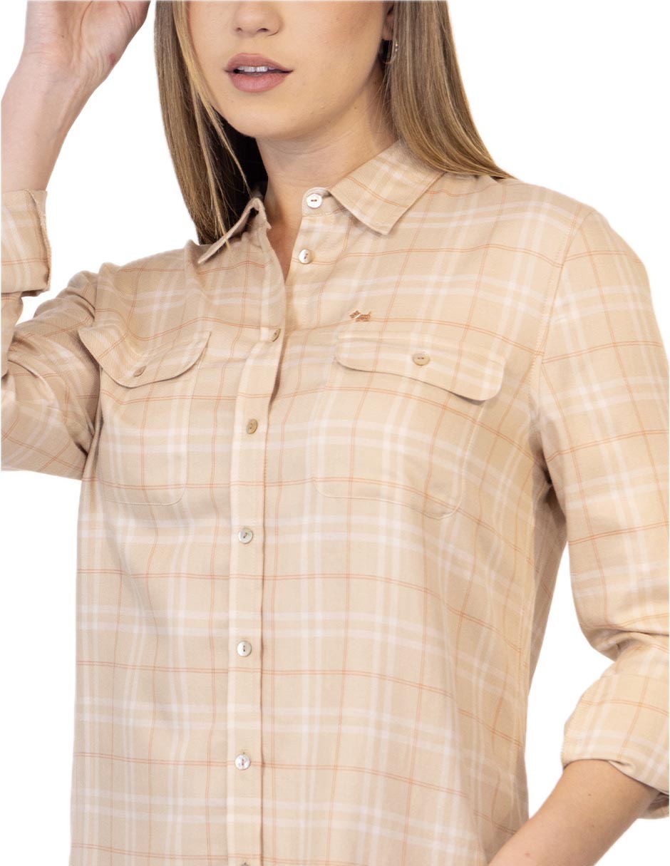 Blusa I manga larga para mujer 3