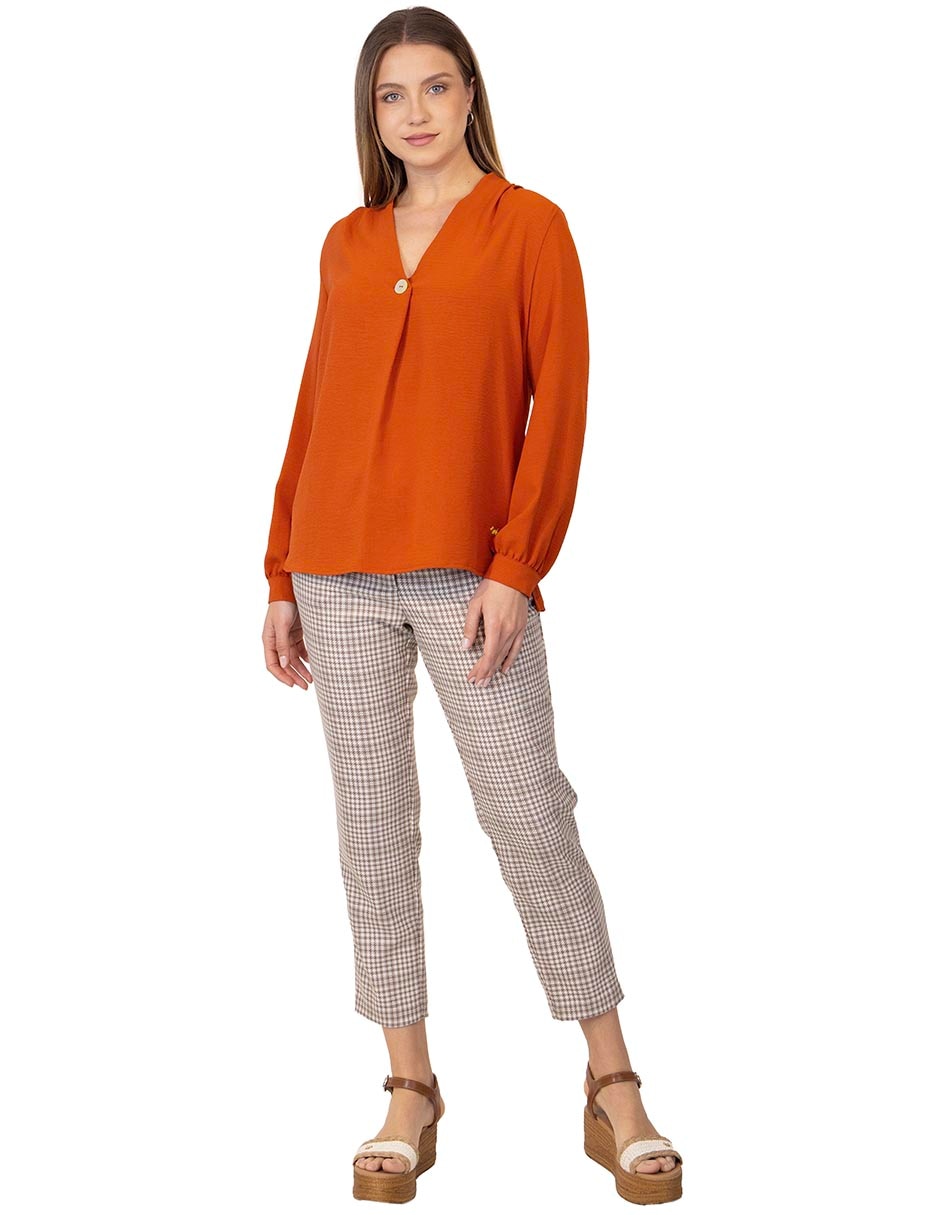 Blusa manga larga para mujer 3