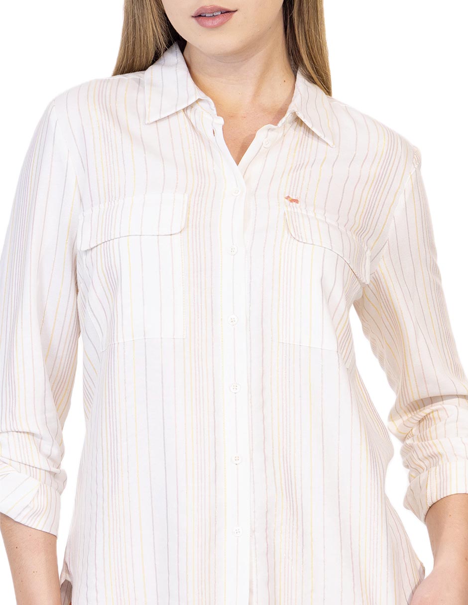 Blusa Ferrioni manga Larga para mujer