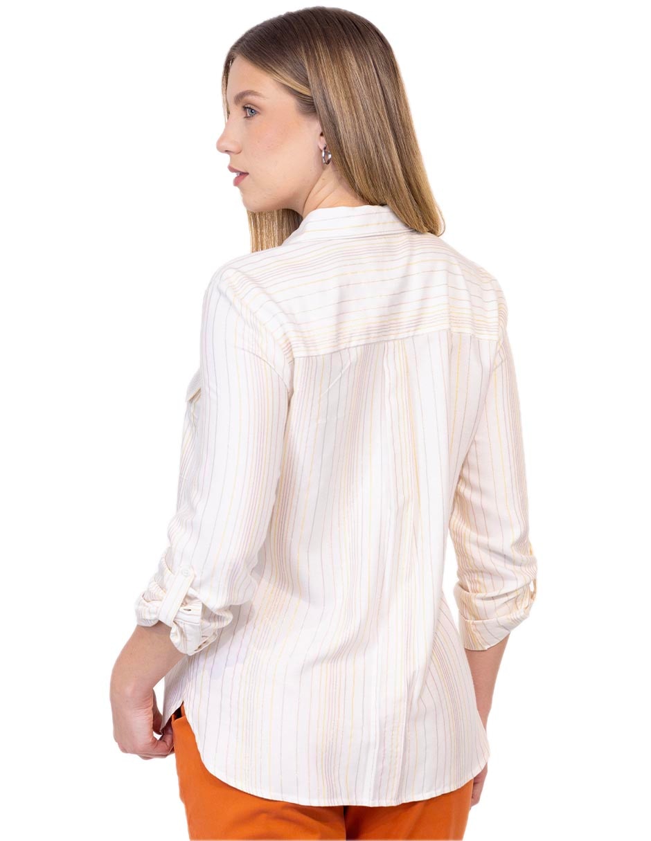 Blusa Ferrioni manga Larga para mujer