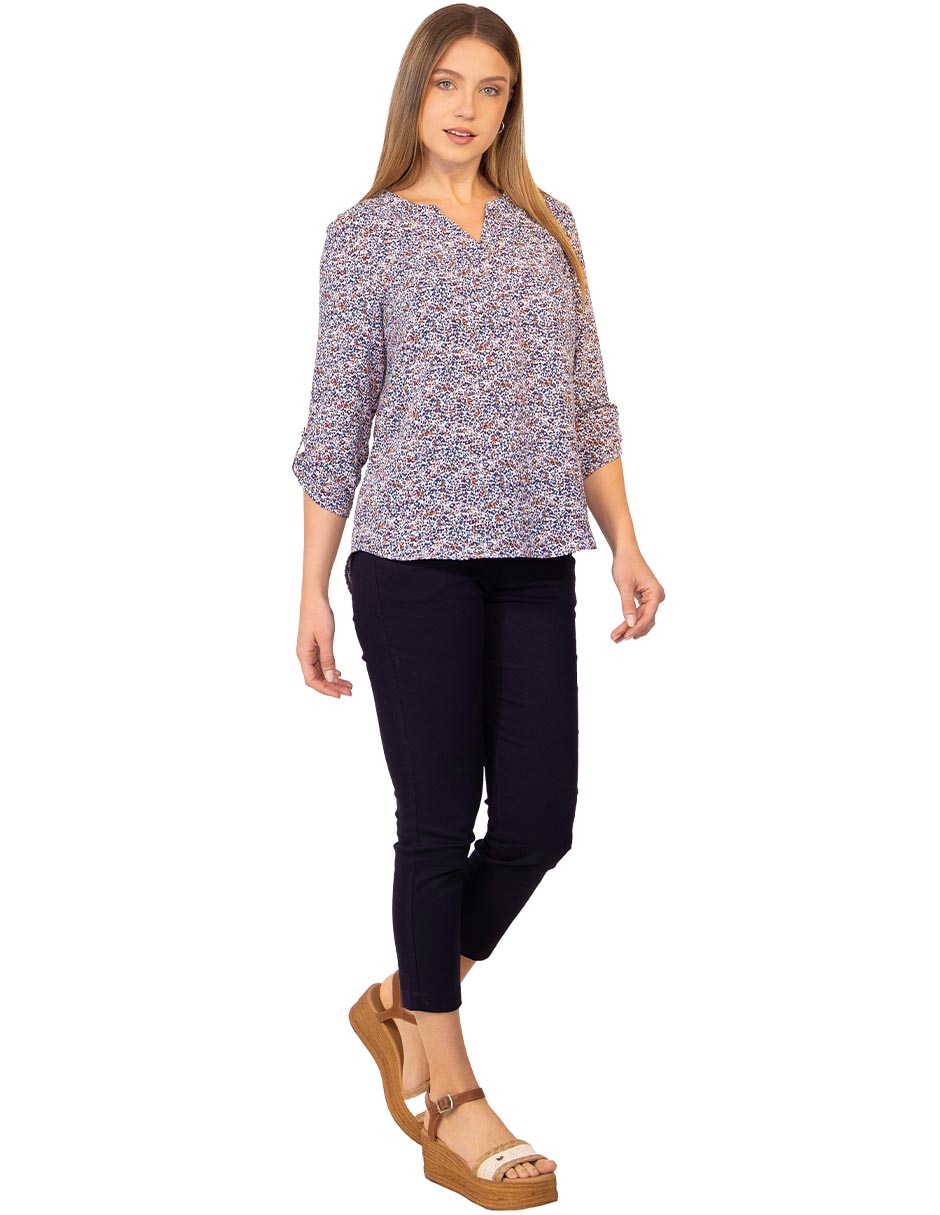 Blusa manga 3/4 para mujer 4