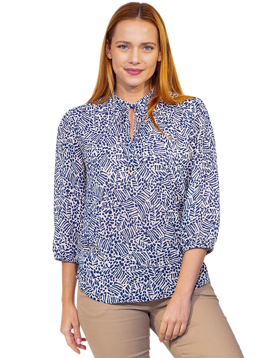 Blusa manga 3/4 para mujer Blusa manga 3/4 para mujer