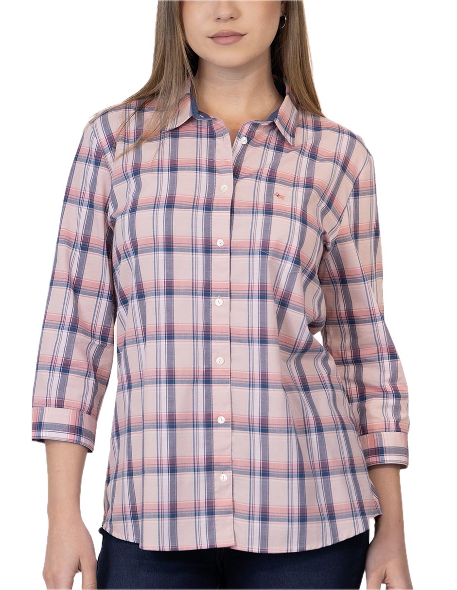 Blusa manga 3/4 para mujer 4