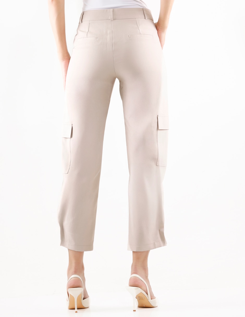 Pantalón cargo trinity amplio para mujer