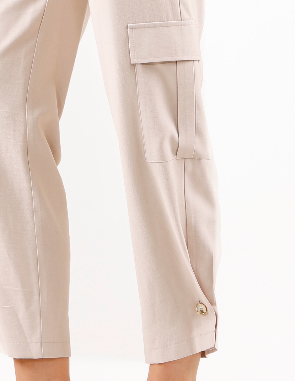 Pantalón cargo trinity amplio para mujer