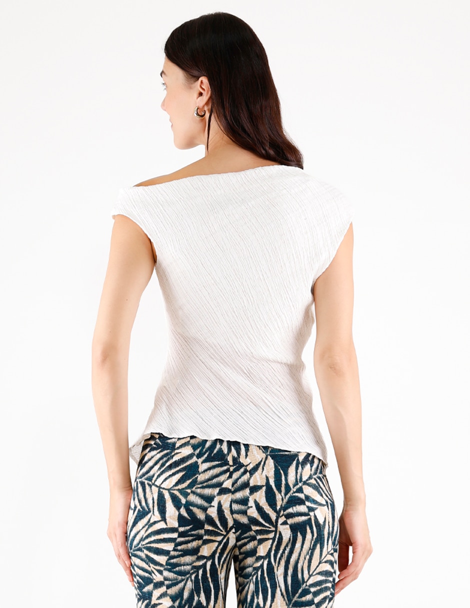 Blusa coleccion manga corta para mujer 2