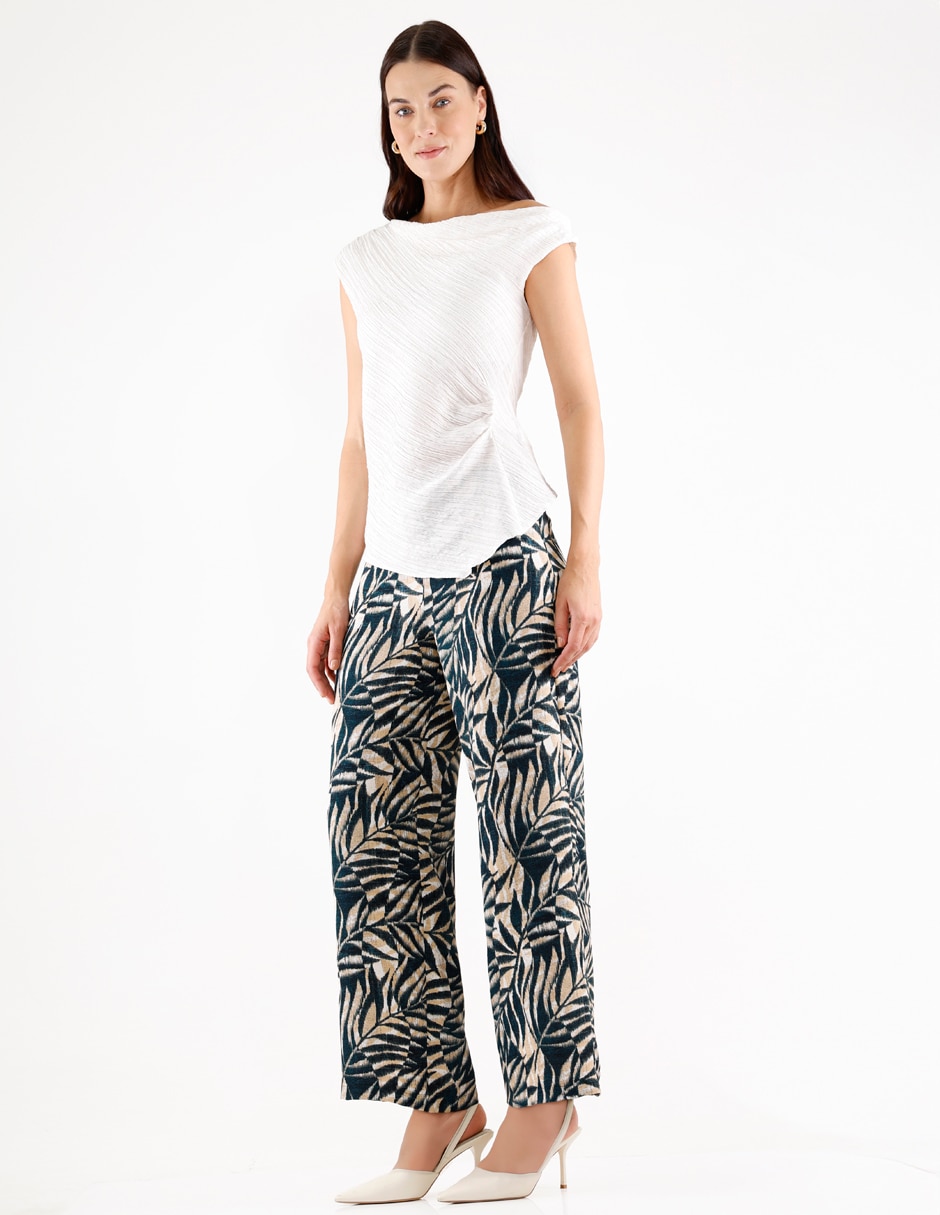 Blusa coleccion manga corta para mujer 4