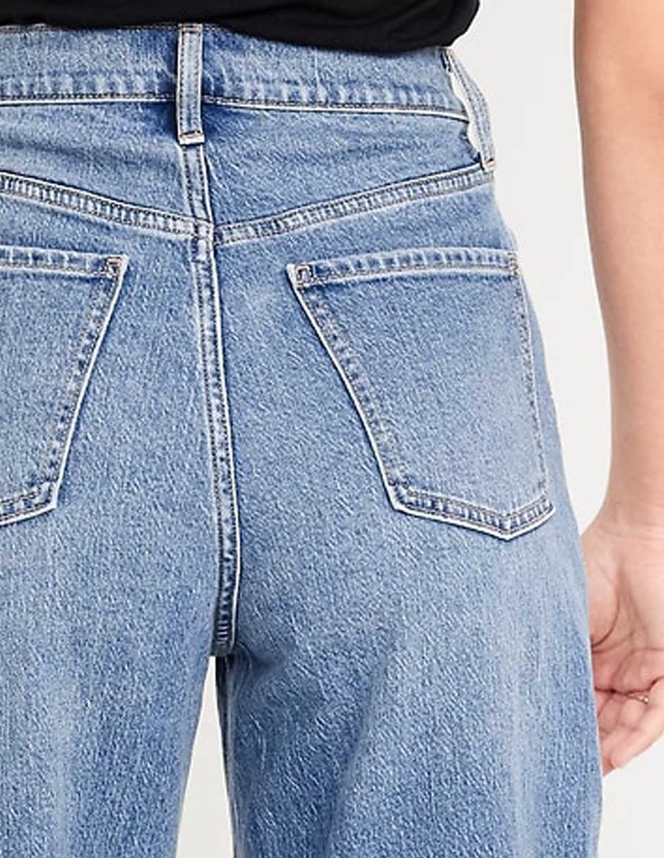 Jeans barrel para mujer 3
