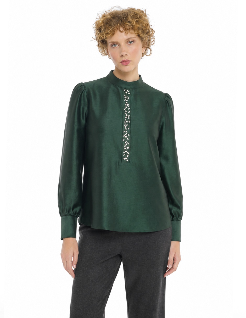 Blusa galilea manga larga para mujer