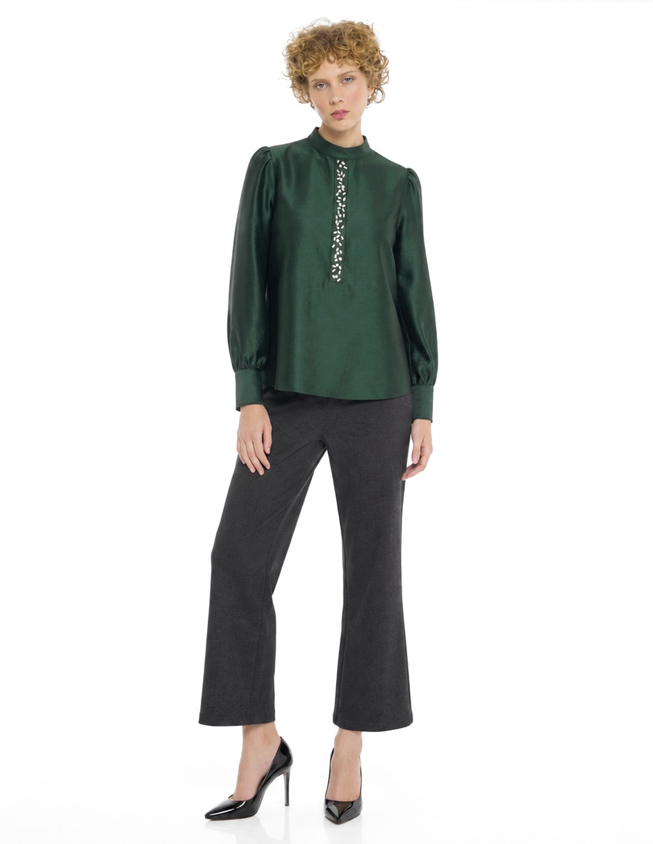 Blusa galilea manga larga para mujer 5