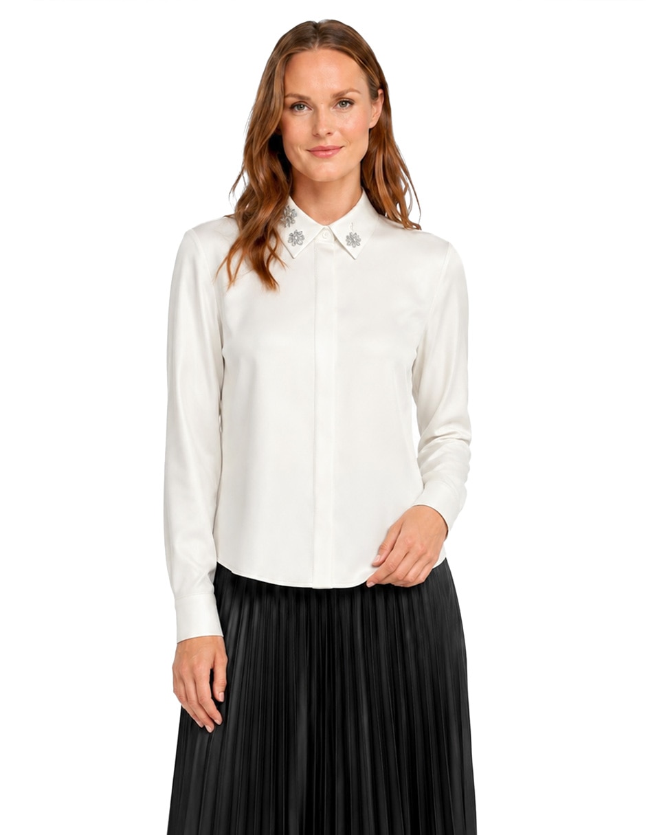 Blusa Alexis manga 3/4 para mujer