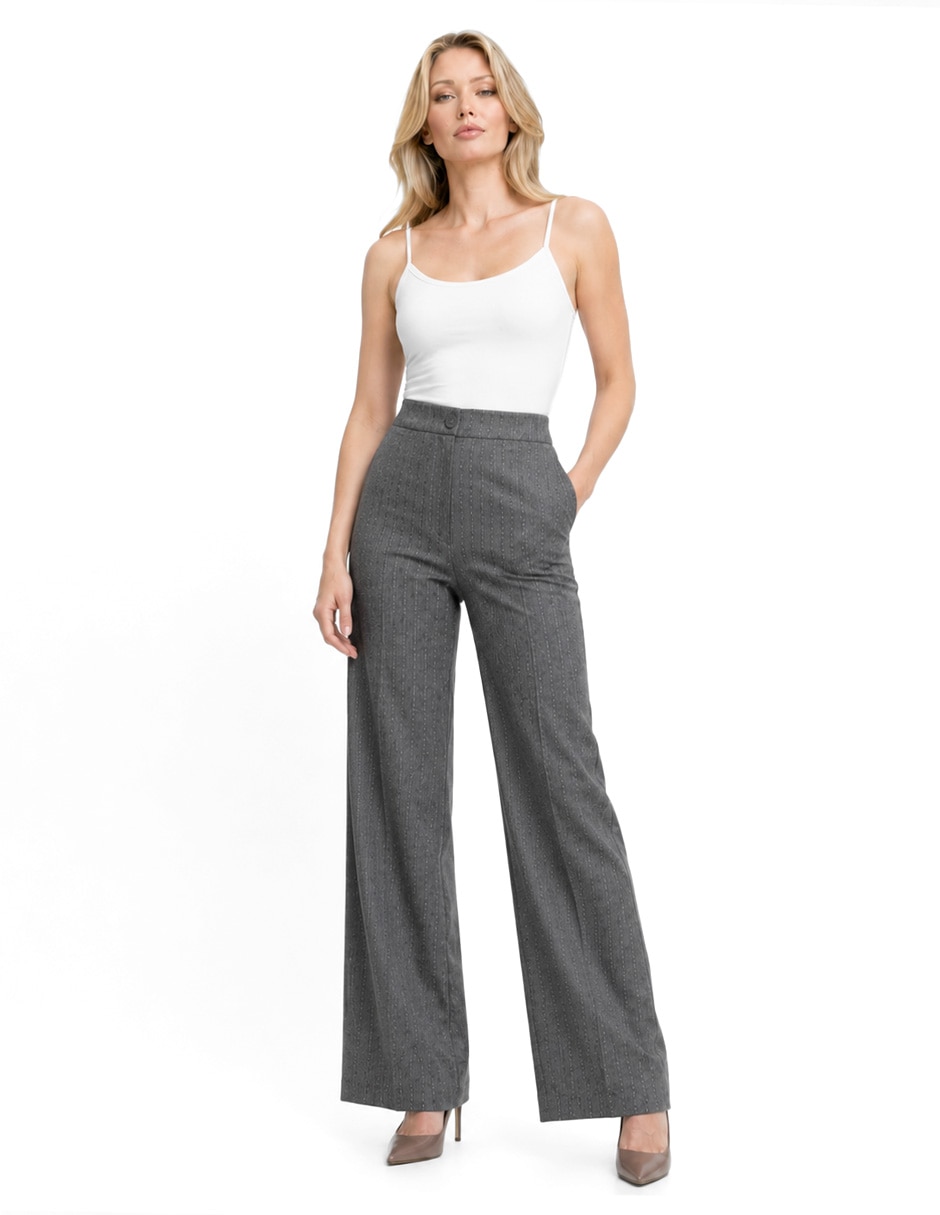Pantalón de vestir galilea recto para mujer 2