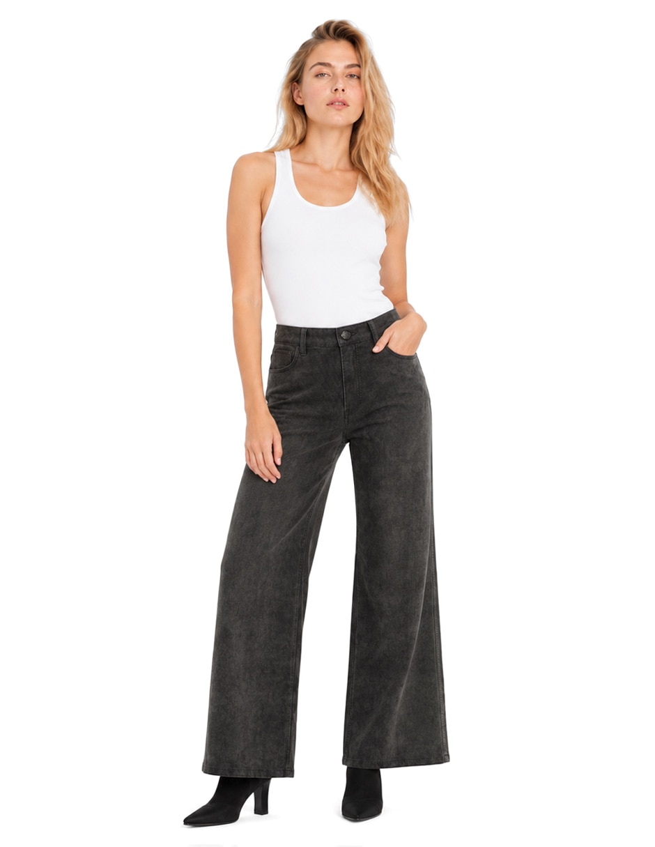 Pantalón regular miriam recto para mujer 5