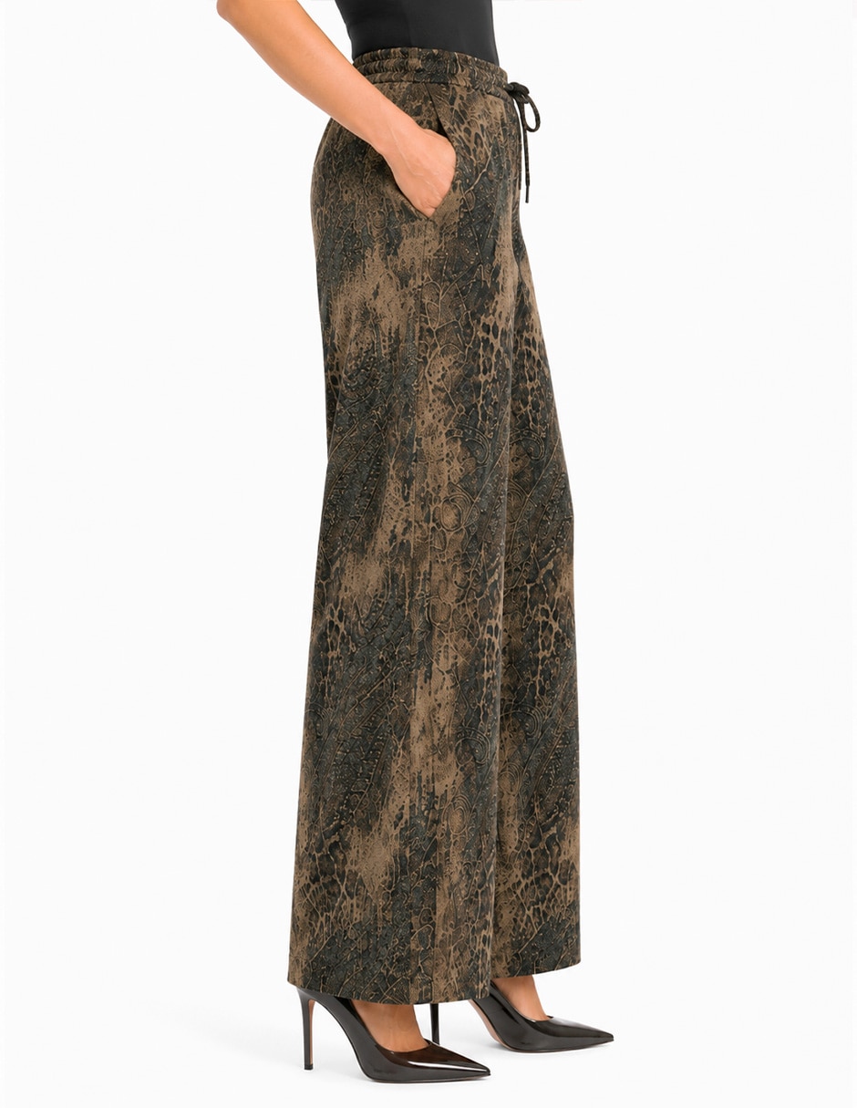 Pantalón regular mariam relajado para mujer 2