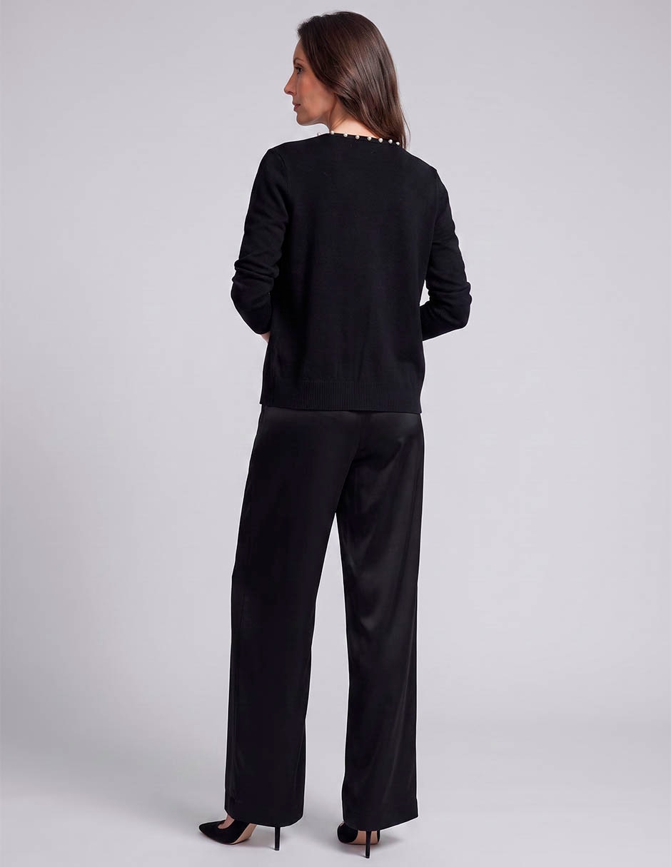 Suéter cuello redondo para mujer 3