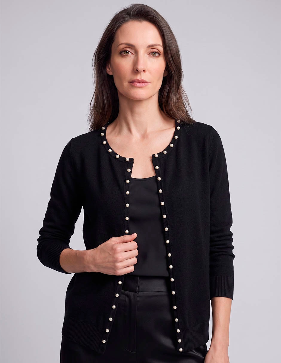 Suéter cuello redondo para mujer 2