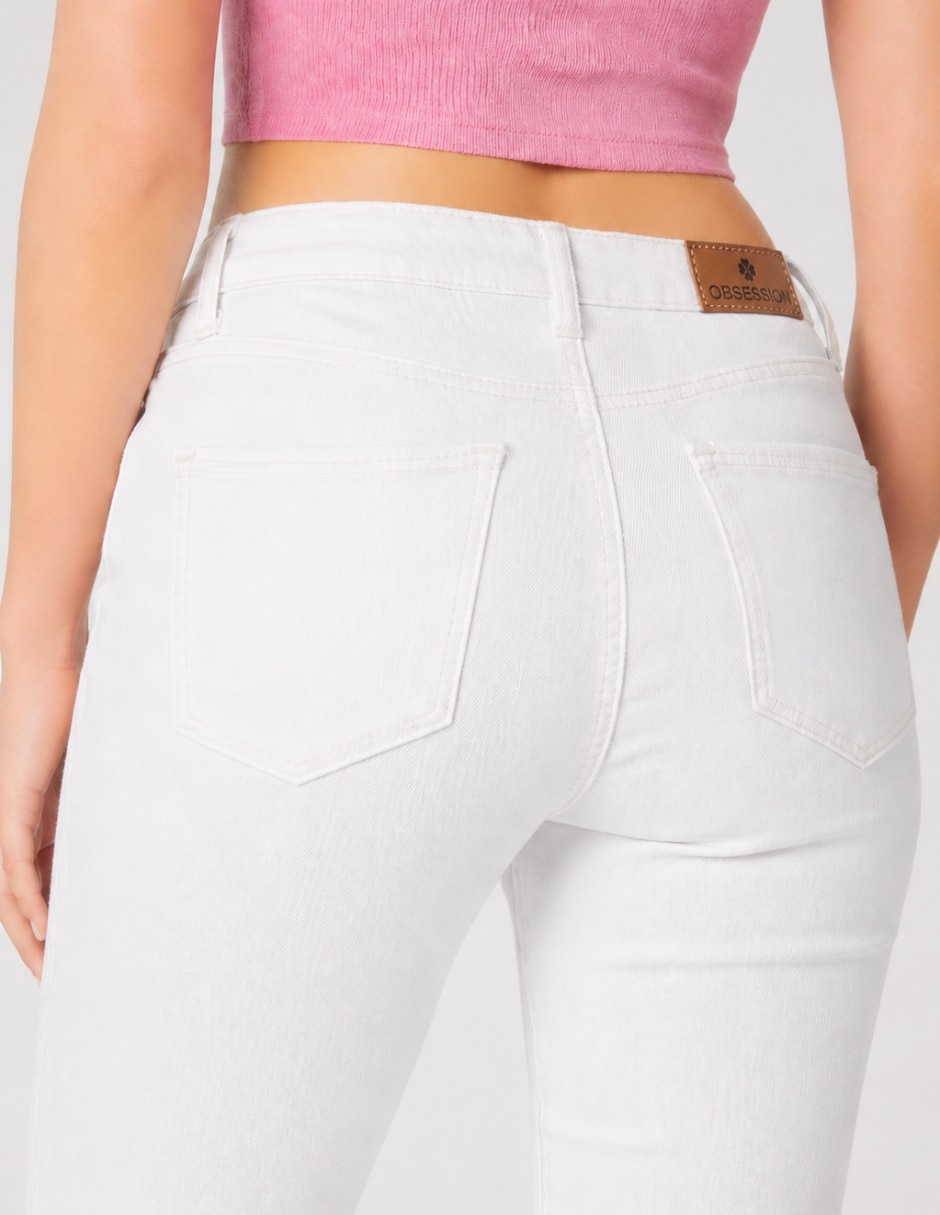 Jeans skinny básicos para mujer 2