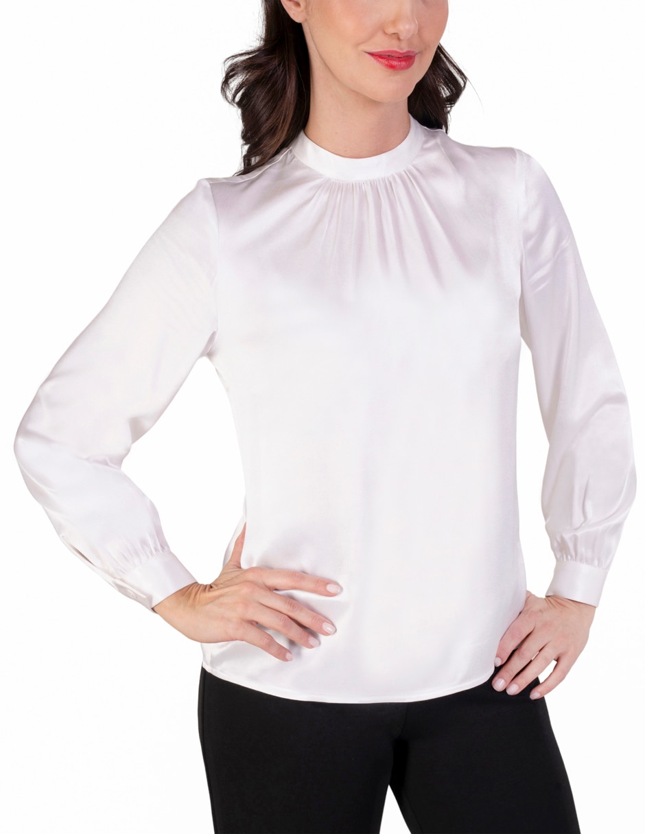 Blusa manga larga para mujer 2