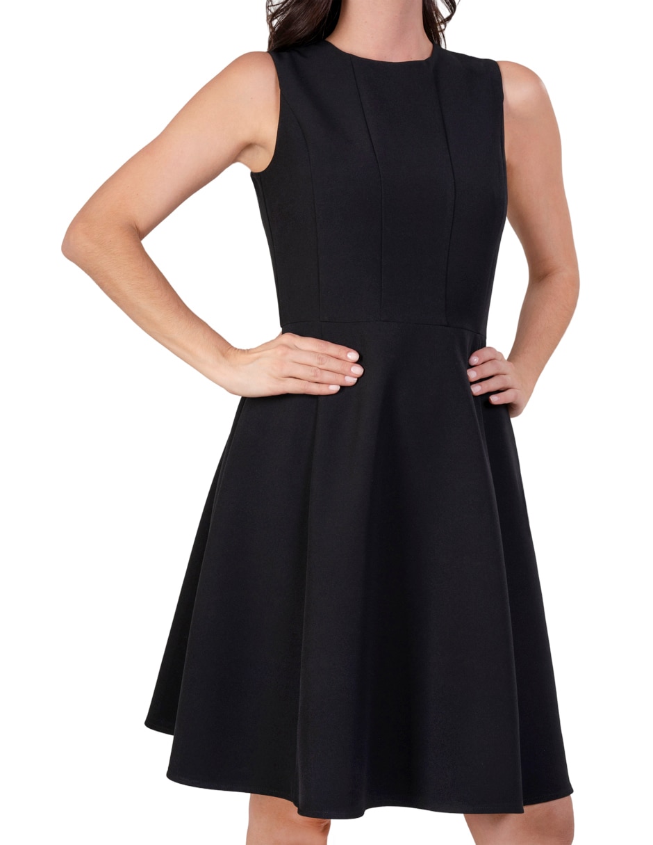 Vestido a la rodilla casual sinfamilia para mujer 2