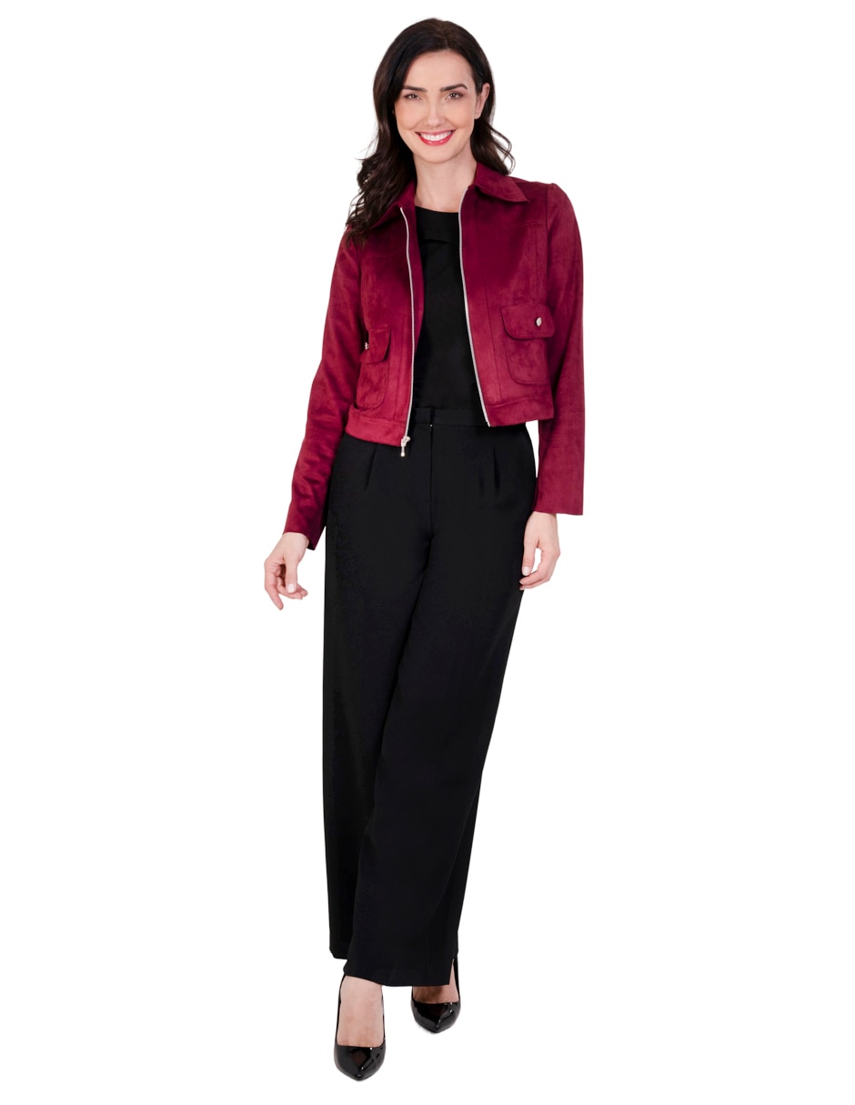 Chamarra casual impermeable para mujer 4