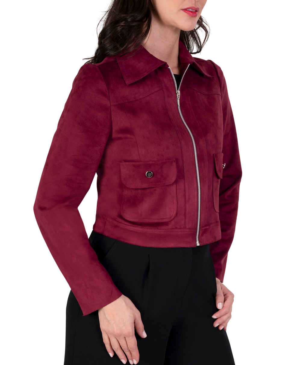 Chamarra casual impermeable para mujer 2