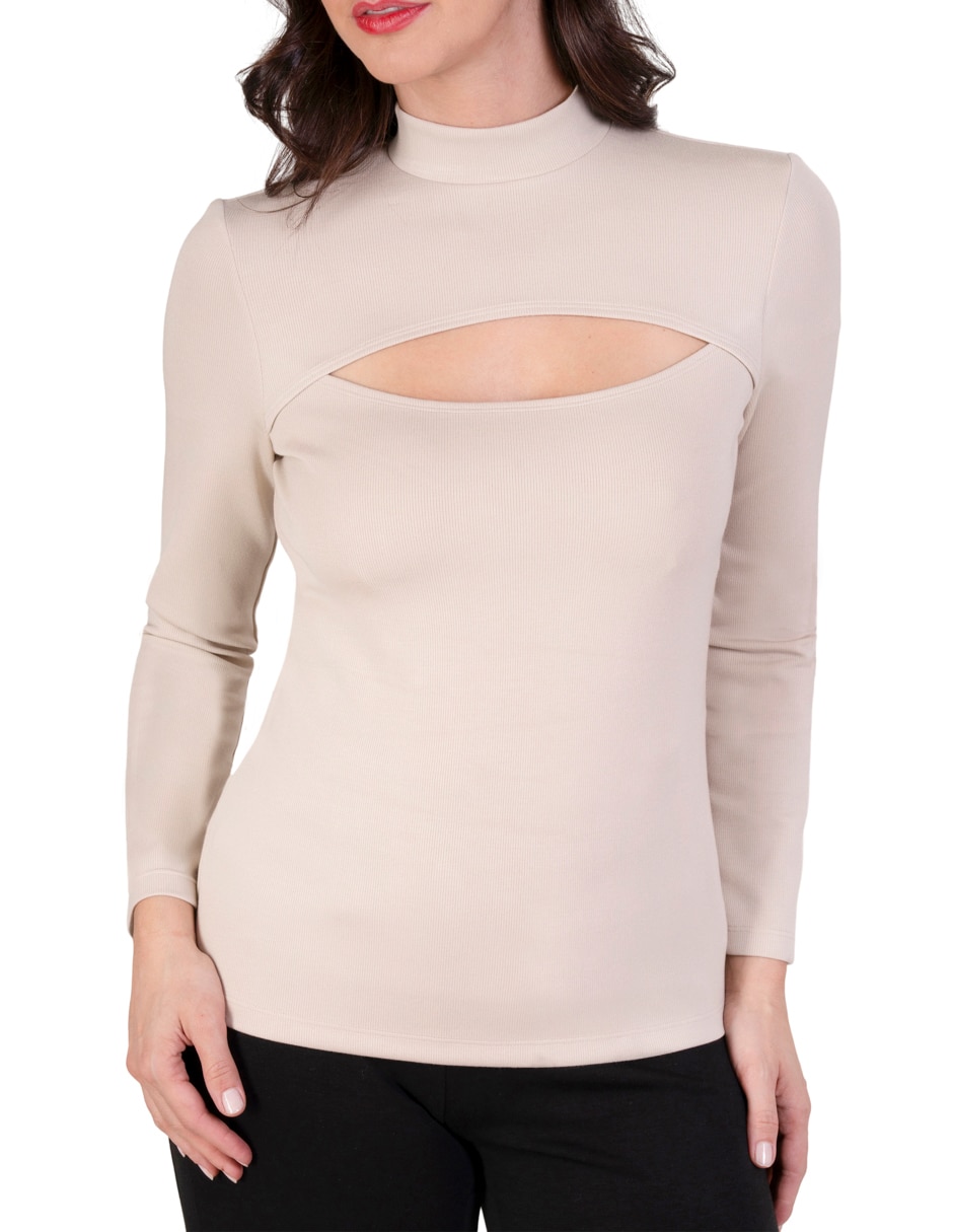 Blusa manga larga para mujer 2