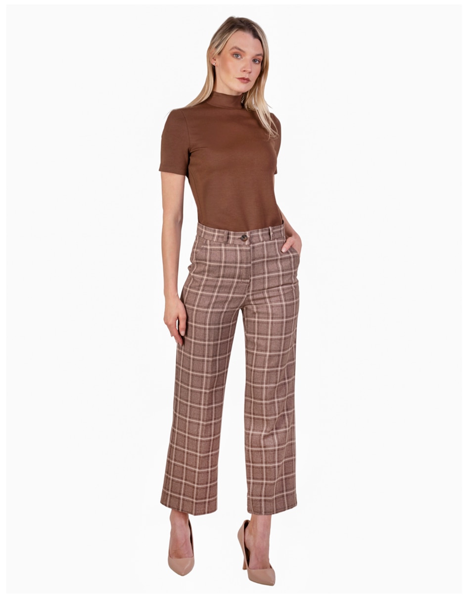 Pantalón de vestir regular para mujer 4