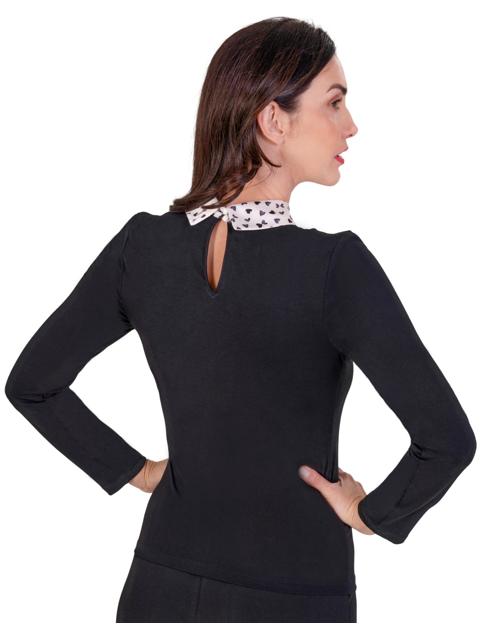 Blusa manga larga para mujer 2