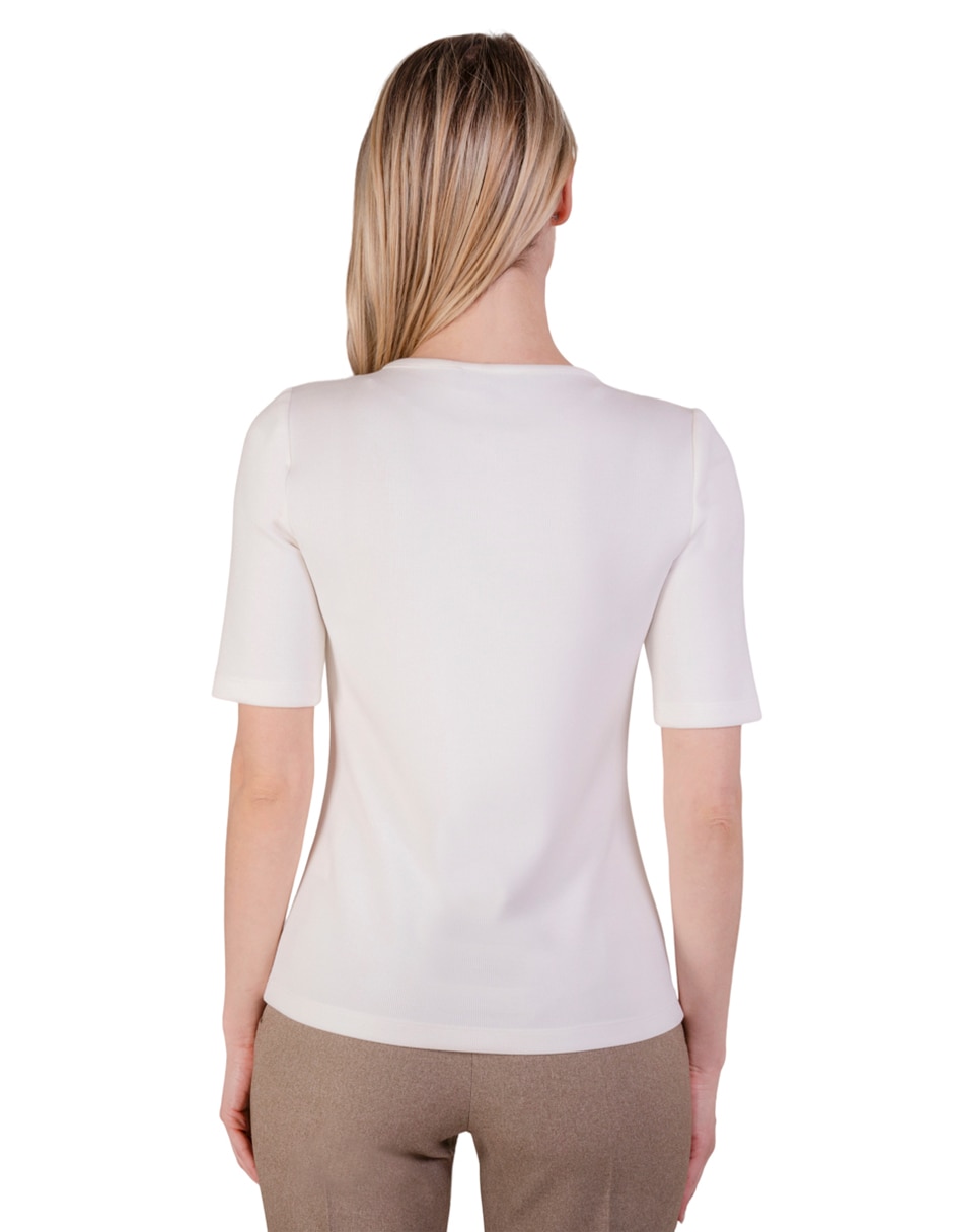 Blusa manga corta para mujer 2