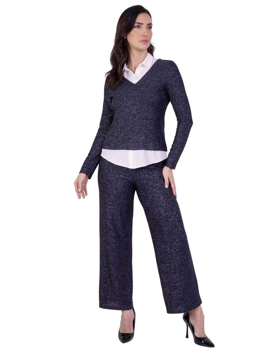 Blusa manga larga para mujer 4