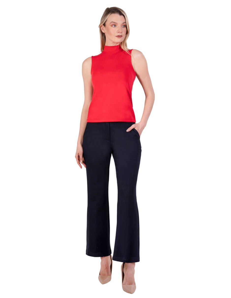Blusa sin manga para mujer 4