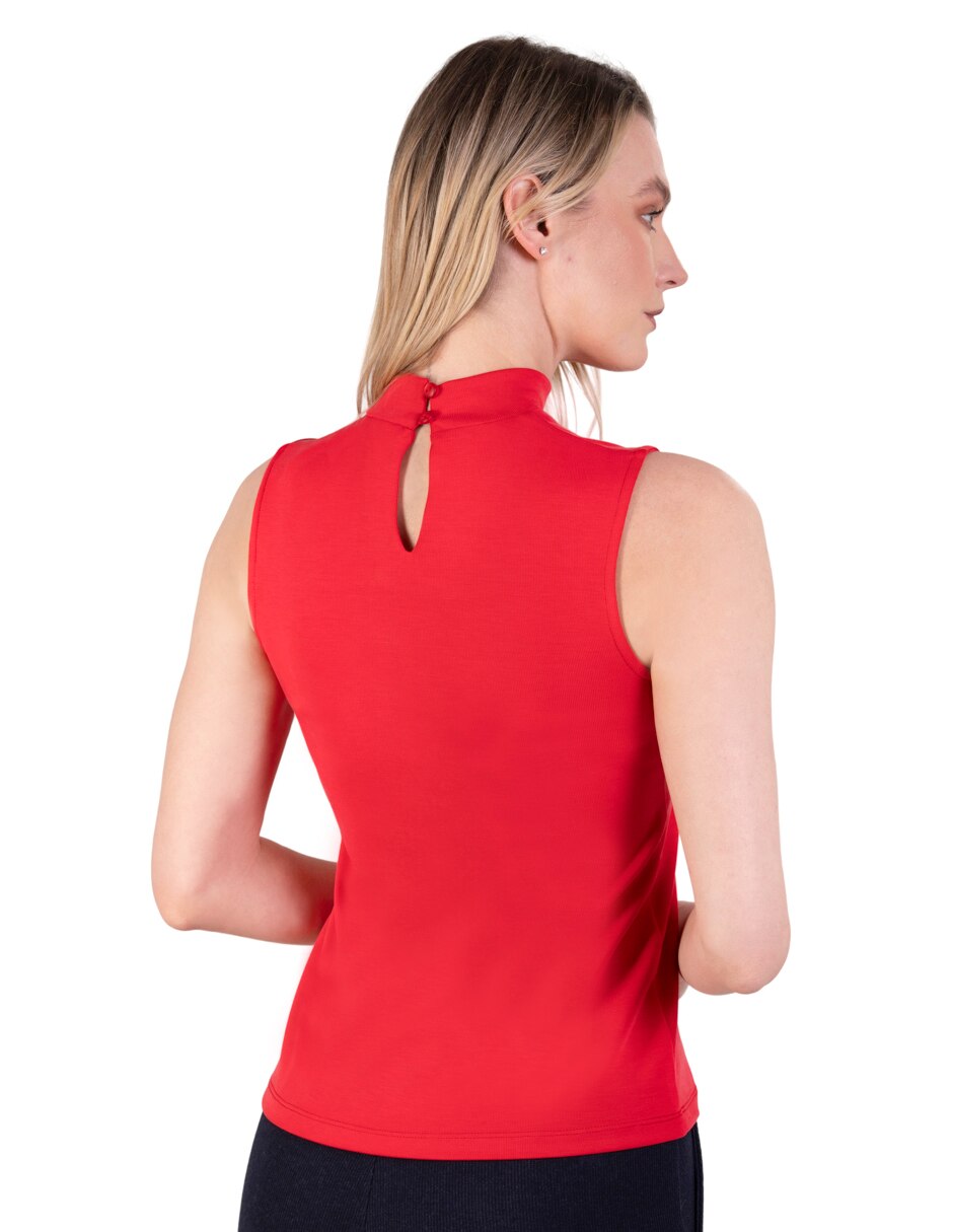 Blusa sin manga para mujer 3