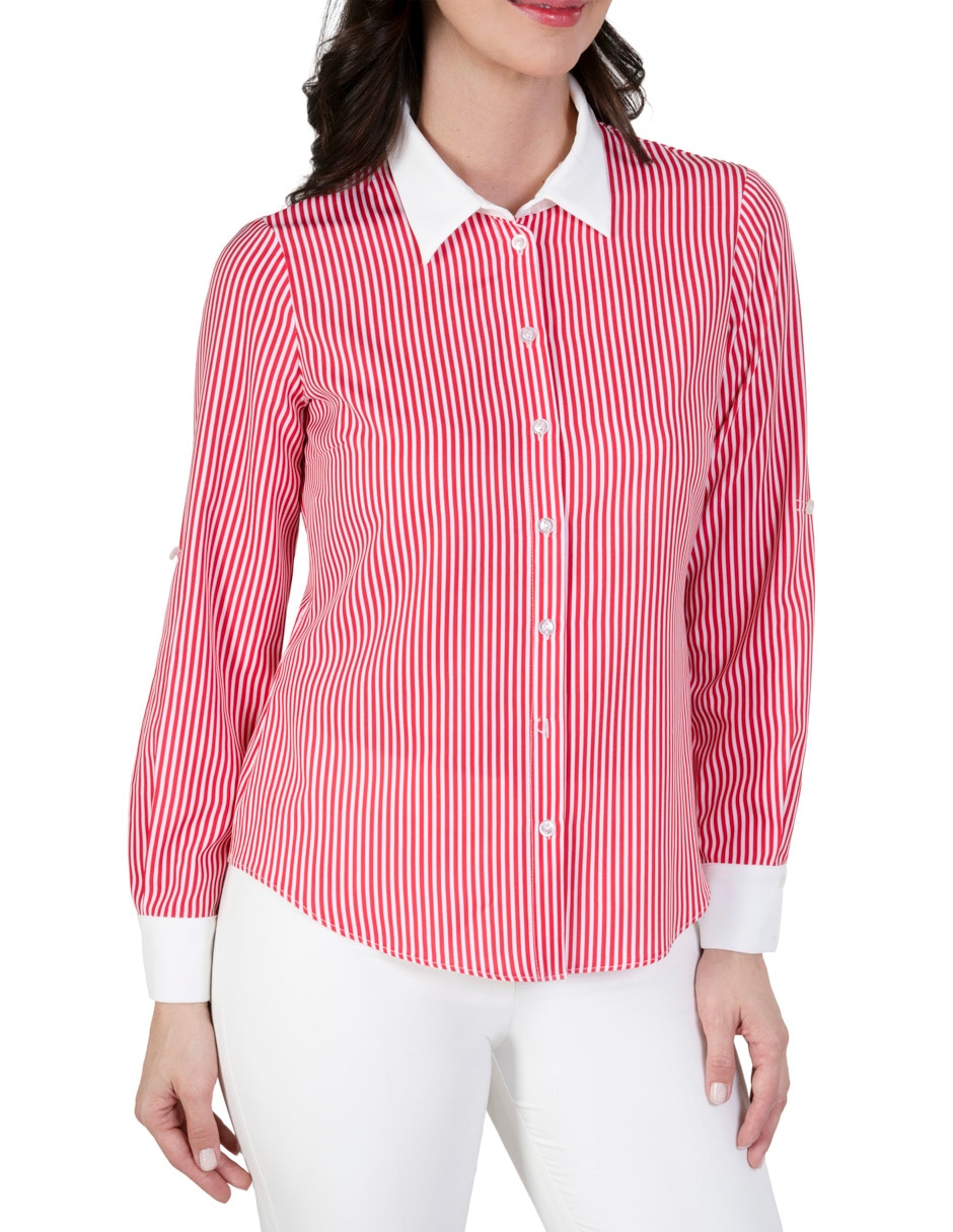 Blusa manga larga para mujer 3