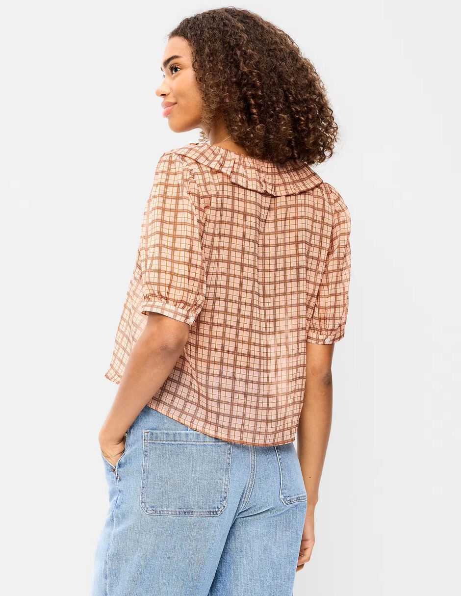 Blusa manga al codo para mujer 2