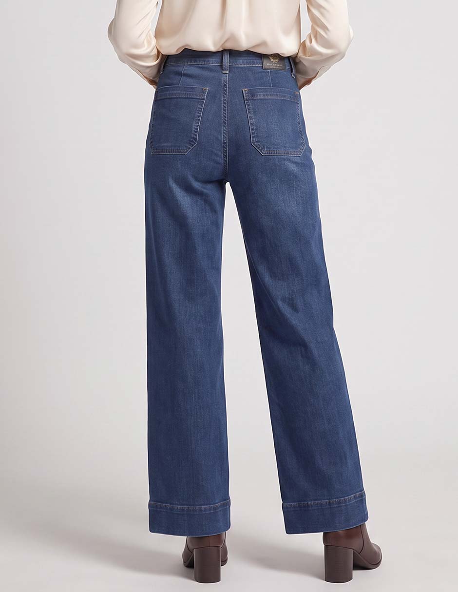 Jeans straight para mujer 2