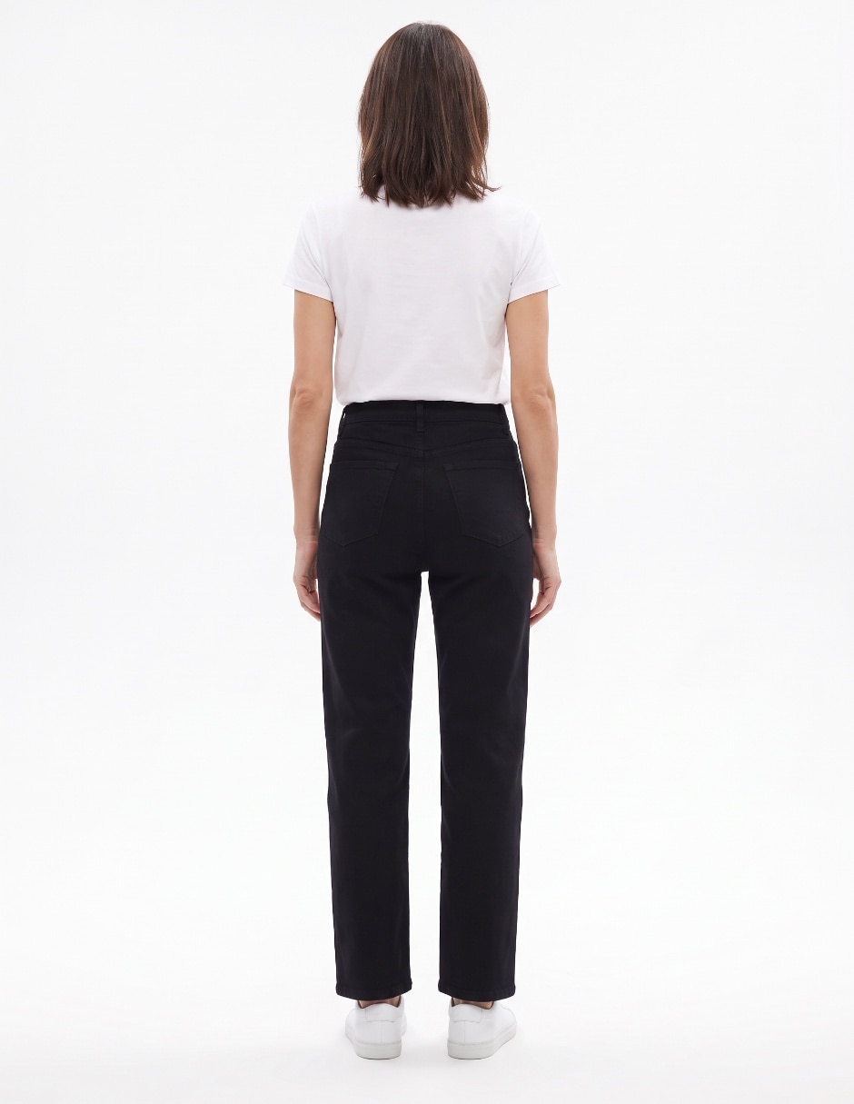Jeans straight para mujer 2