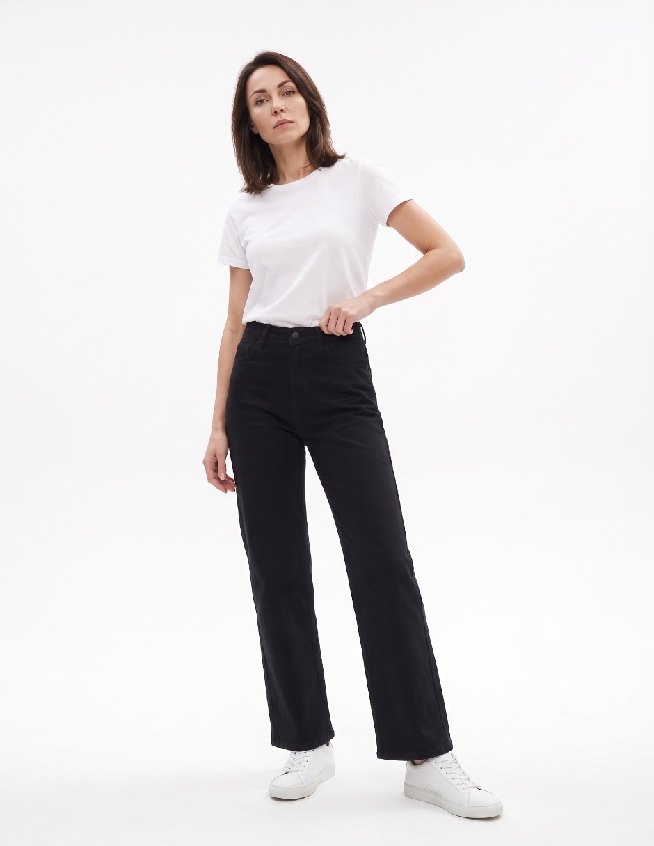 Jeans straight para mujer 3