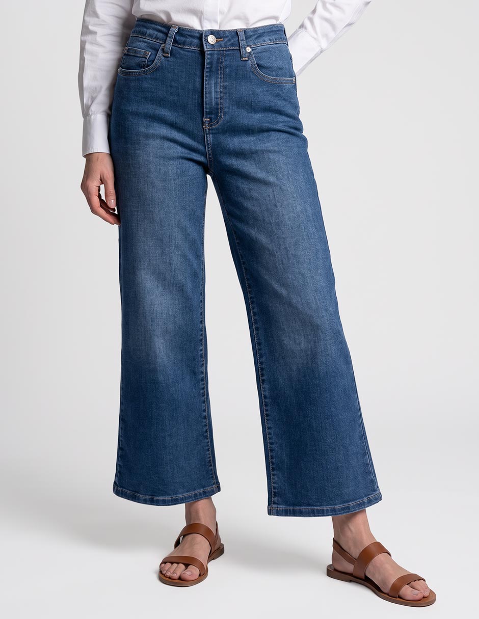 Jeans acampanado dockers para mujer