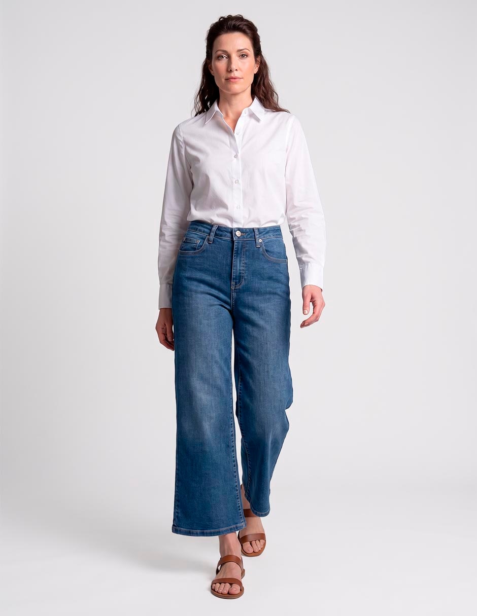 Jeans acampanado dockers para mujer