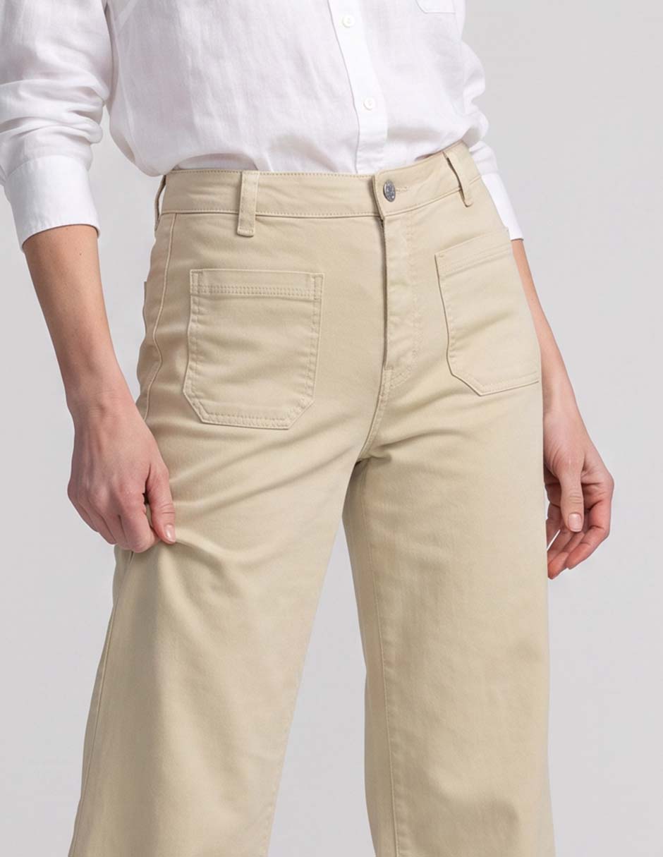 Jeans straight cintura para mujer 3